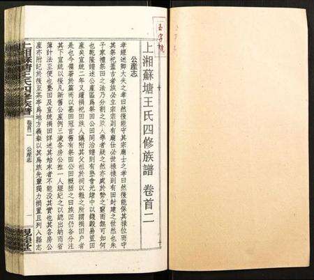 湖南王氏族谱-上湘苏塘王氏四修族谱.pdf电子版预览图1