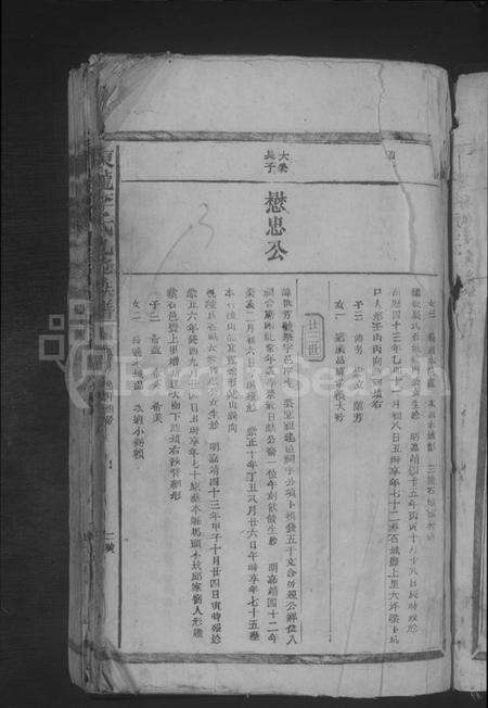 江西李氏族谱-东龙李氏九修族谱 [残卷].pdf电子版预览图5