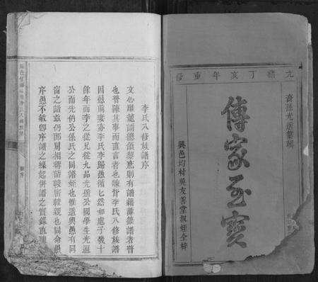 江西李氏族谱-瑞邑智乡岽背李氏八修族谱[不分卷].pdf电子版预览图1