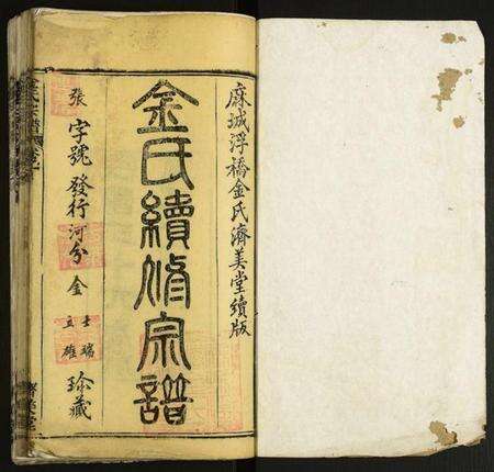 湖北金氏族谱-金氏宗谱.pdf电子版预览图1