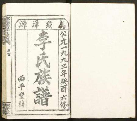 江西李氏族谱-万载漳源李氏族谱.pdf电子版预览图1