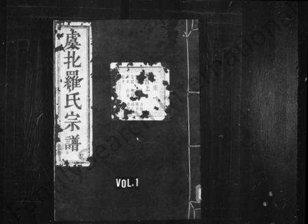 浙江罗氏族谱-虞北罗氏宗谱 [14卷,首2卷,末1卷].pdf电子版预览图1