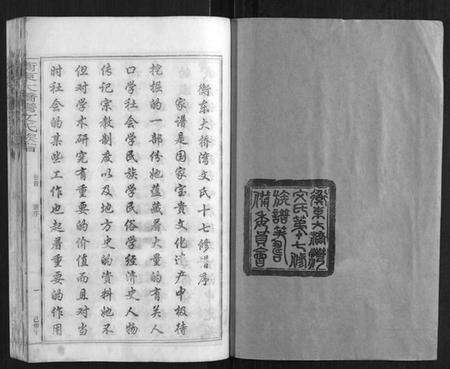 湖南文氏族谱-衡东大桥湾文氏族谱[13卷,首末各1卷].pdf电子版预览图1