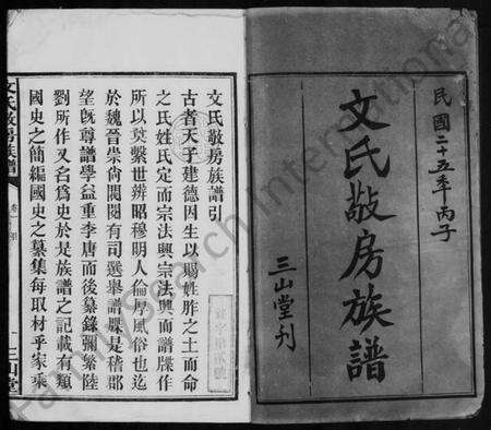 湖南文氏族谱-文氏敬房族谱 [6卷].pdf电子版预览图3