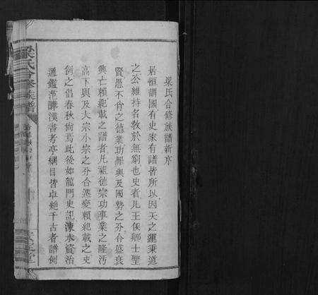 江西梁氏族谱-梁氏合修族谱[不分卷].pdf电子版预览图1