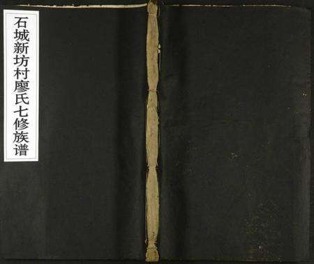 江西廖氏族谱-石城新坊村廖氏七修族谱 [不分卷].pdf电子版缩略图