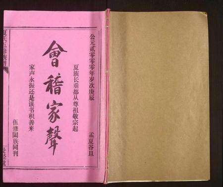 湖南夏氏族谱-夏氏五修族谱.pdf电子版缩略图