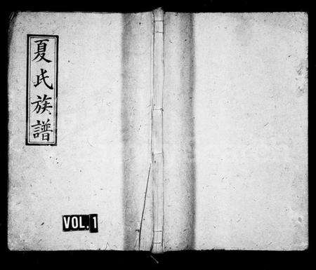 湖南夏氏族谱-夏氏族谱 [9卷,首1卷].pdf电子版预览图1