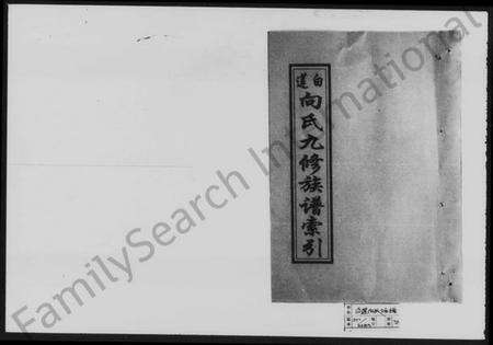 湖南向氏族谱-白莲向氏九修族谱 [73卷,及索引].pdf电子版预览图4