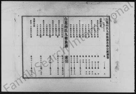 湖南向氏族谱-白莲向氏九修族谱 [73卷,及索引].pdf电子版预览图5
