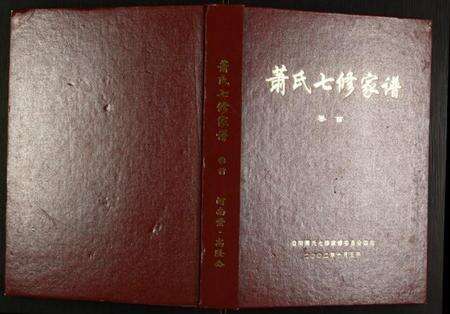 湖南萧氏族谱-萧氏七修家谱.pdf电子版缩略图