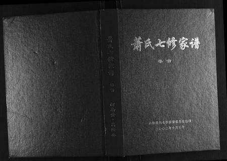 湖南萧氏族谱-萧氏七修家谱.pdf电子版缩略图
