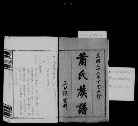 湖南萧氏族谱-萧氏族谱 [11卷,首2卷].pdf电子版预览图2