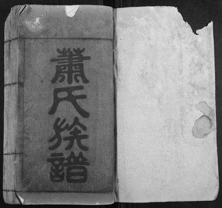 湖南萧氏族谱-萧氏续修族谱[10卷首1卷].pdf电子版预览图1