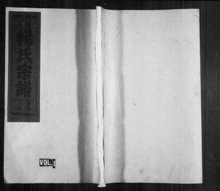 浙江杨氏族谱-锺川杨氏宗谱 [残卷].pdf电子版预览图1