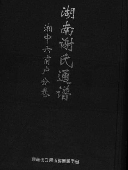 湖南谢氏族谱-湖南省谢氏通谱.pdf电子版缩略图