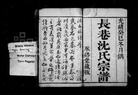 浙江沈氏族谱-长巷沈氏宗谱 [40卷,首1卷].pdf电子版预览图2