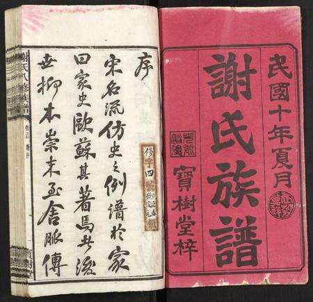 湖南谢氏族谱-谢氏八修族谱.pdf电子版预览图1