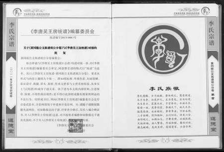 湖北李氏族谱-李唐吴王房统谱.pdf电子版预览图3