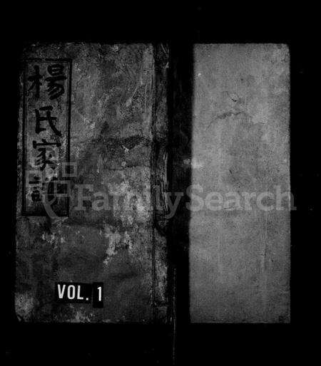 湖南杨氏族谱-杨氏家谱 [32卷,及卷首].pdf电子版预览图1