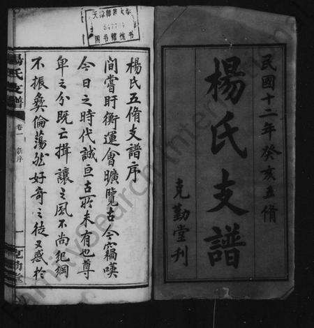 湖南杨氏族谱-杨氏支谱 [10卷].pdf电子版预览图4