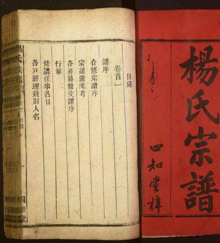 湖南杨氏族谱-杨氏族谱.pdf电子版预览图1