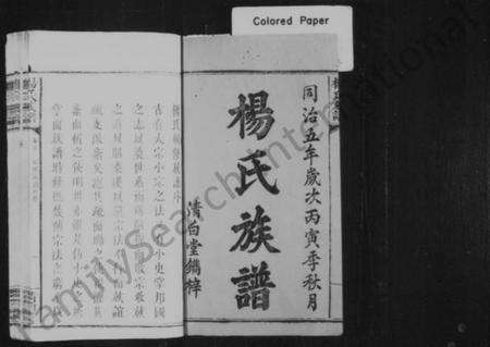 湖南杨氏族谱-杨氏族谱 [10卷,及卷首].pdf电子版预览图2