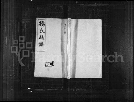 湖南杨氏族谱-杨氏族谱 [共52卷].pdf电子版预览图1