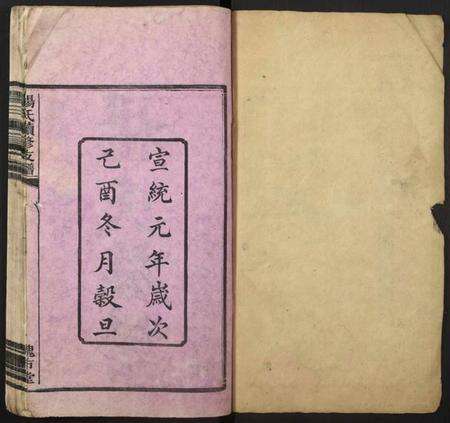 湖南杨氏族谱-杨氏续修支谱.pdf电子版预览图1