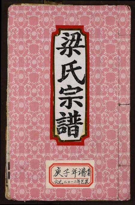 湖北梁氏族谱-梁氏宗谱.pdf电子版缩略图
