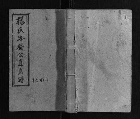 湖南杨氏族谱-邵东新桥杨氏兴房直系谱[8卷首1卷].pdf电子版缩略图