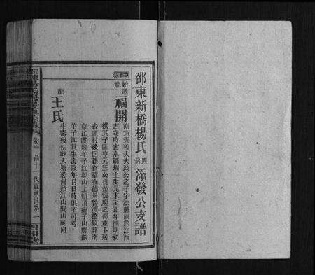 湖南杨氏族谱-邵东新桥杨氏兴房直系谱[8卷首1卷].pdf电子版预览图1