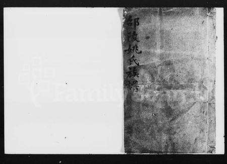 湖南姚氏族谱-邵陵姚氏族谱 [20卷,首末各1卷].pdf电子版预览图1