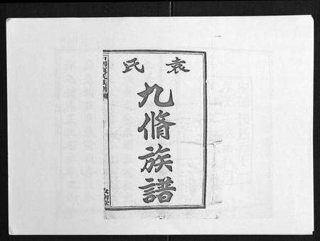 湖南袁氏族谱-石园袁氏族谱[24卷].pdf电子版预览图1