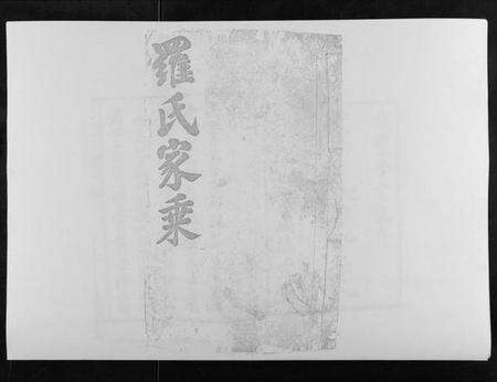 江西罗氏族谱-秀川罗氏族谱[不分卷].pdf电子版缩略图