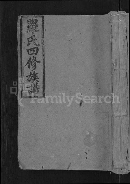 江西罗氏族谱-罗氏四修族谱 [不分卷].pdf电子版缩略图