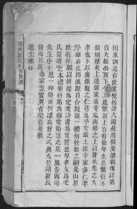 江西罗氏族谱-锣洲罗氏重修族谱 [不分卷].pdf电子版预览图5