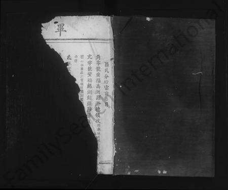 江西罗氏族谱-临清罗氏族谱 [6卷,首1卷].pdf电子版预览图1