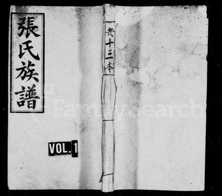 湖南张氏族谱-张氏族谱 [12卷,首末各1卷].pdf电子版预览图1