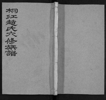 湖南赵氏族谱-桐江赵氏六修族谱[5卷].pdf电子版缩略图