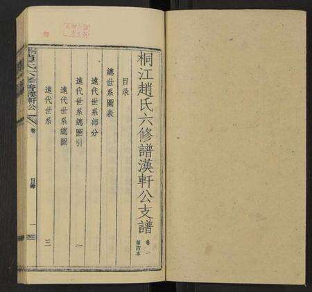 湖南赵氏族谱-桐江赵氏六修谱汉轩公支谱 [卷5及卷首上中下].pdf电子版预览图1