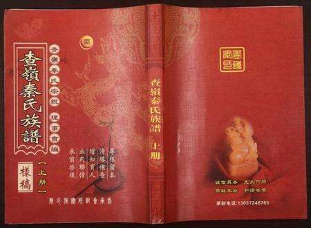 江西秦氏族谱-查岭秦氏族谱.pdf电子版缩略图