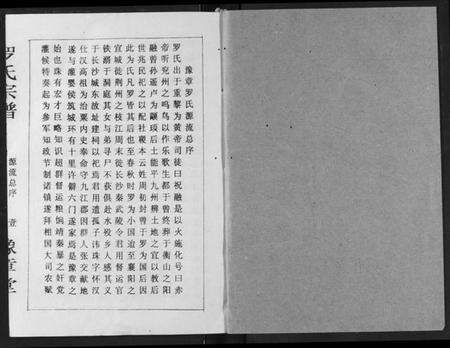 湖北罗氏族谱-罗氏宗谱.pdf电子版预览图1