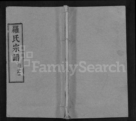 湖北罗氏族谱-罗氏宗谱 [14卷].pdf电子版缩略图