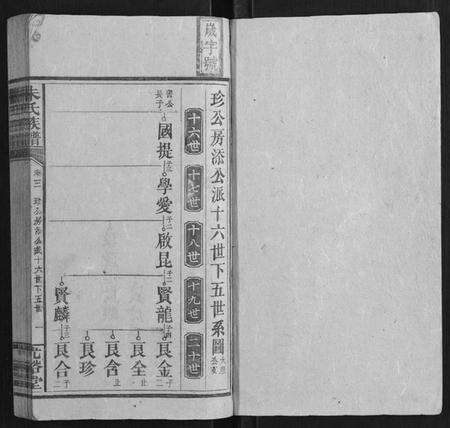 湖南朱氏族谱-朱氏族谱[8卷首末各1卷].pdf电子版预览图1