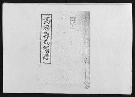 湖南邹氏族谱-高召邹氏六修族谱[齿录41卷谱首10卷世系7卷].pdf电子版缩略图