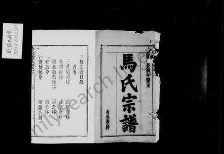 湖北马氏族谱-马氏宗谱 [10卷, 首1卷].pdf电子版预览图2