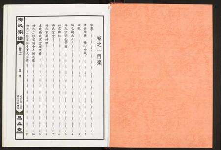 湖北梅氏族谱-梅氏宗谱.pdf电子版预览图1