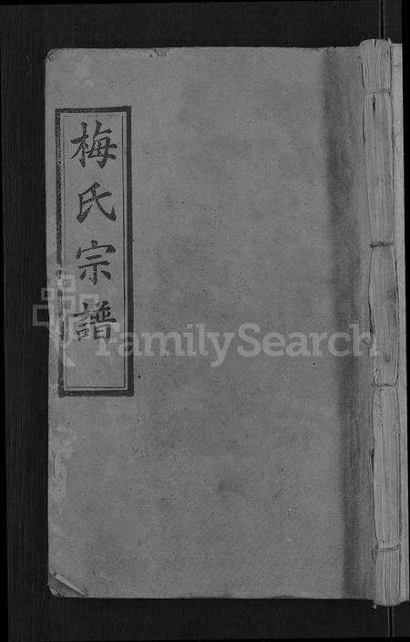 湖北梅氏族谱-梅氏宗谱 [8卷,首8卷].pdf电子版缩略图