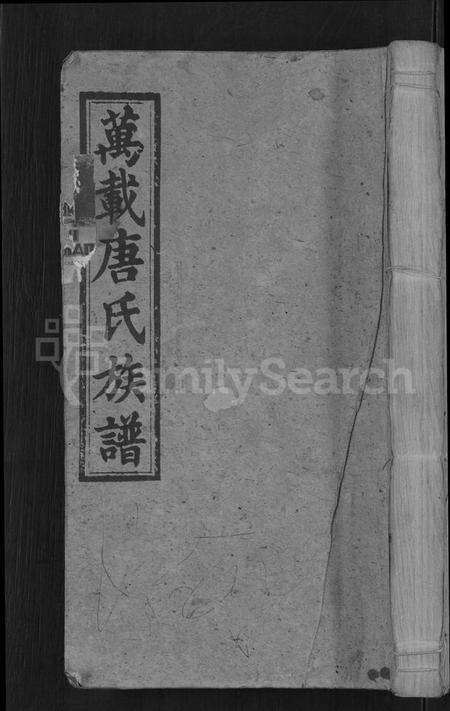 江西唐氏族谱-万载唐氏族谱 [7卷,首1卷].pdf电子版缩略图